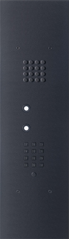 Wizard Bronze Black IP 2 buttons large model and keypad
